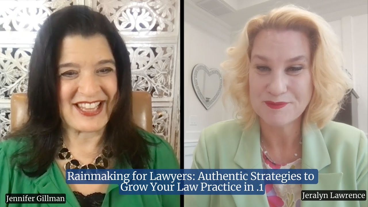 Rainmaking for Lawyers: Authentic Strategies to Grow Your Law Practice in .1