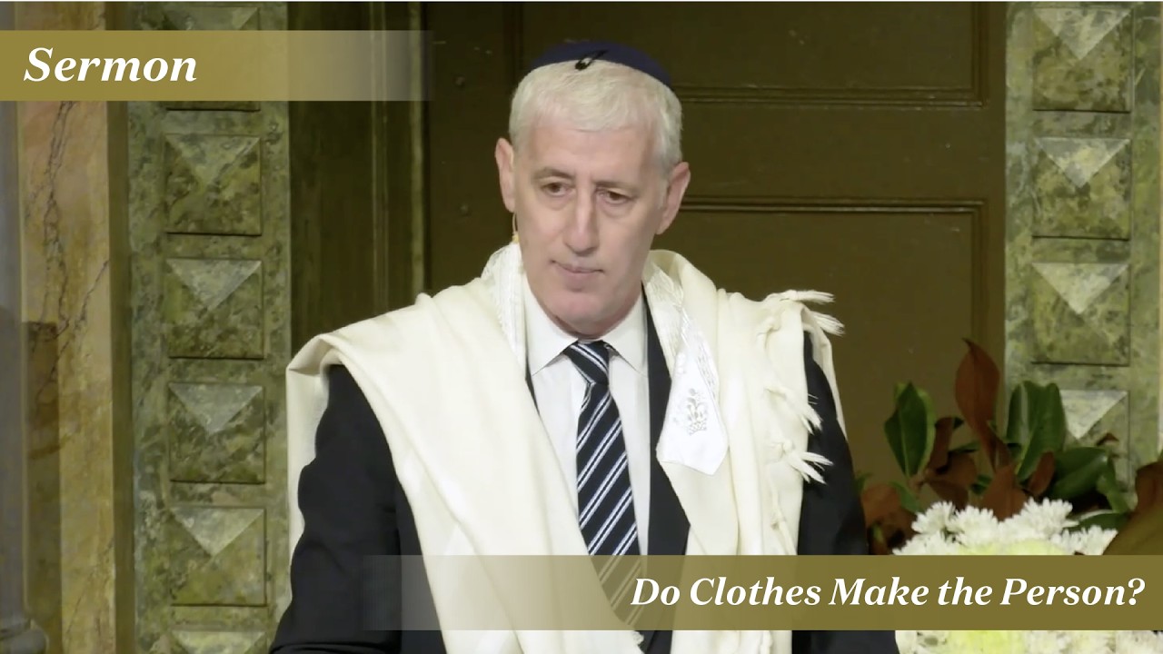 Rabbi Zuckerman: Do Clothes Make the Person? (February 21, 2026)