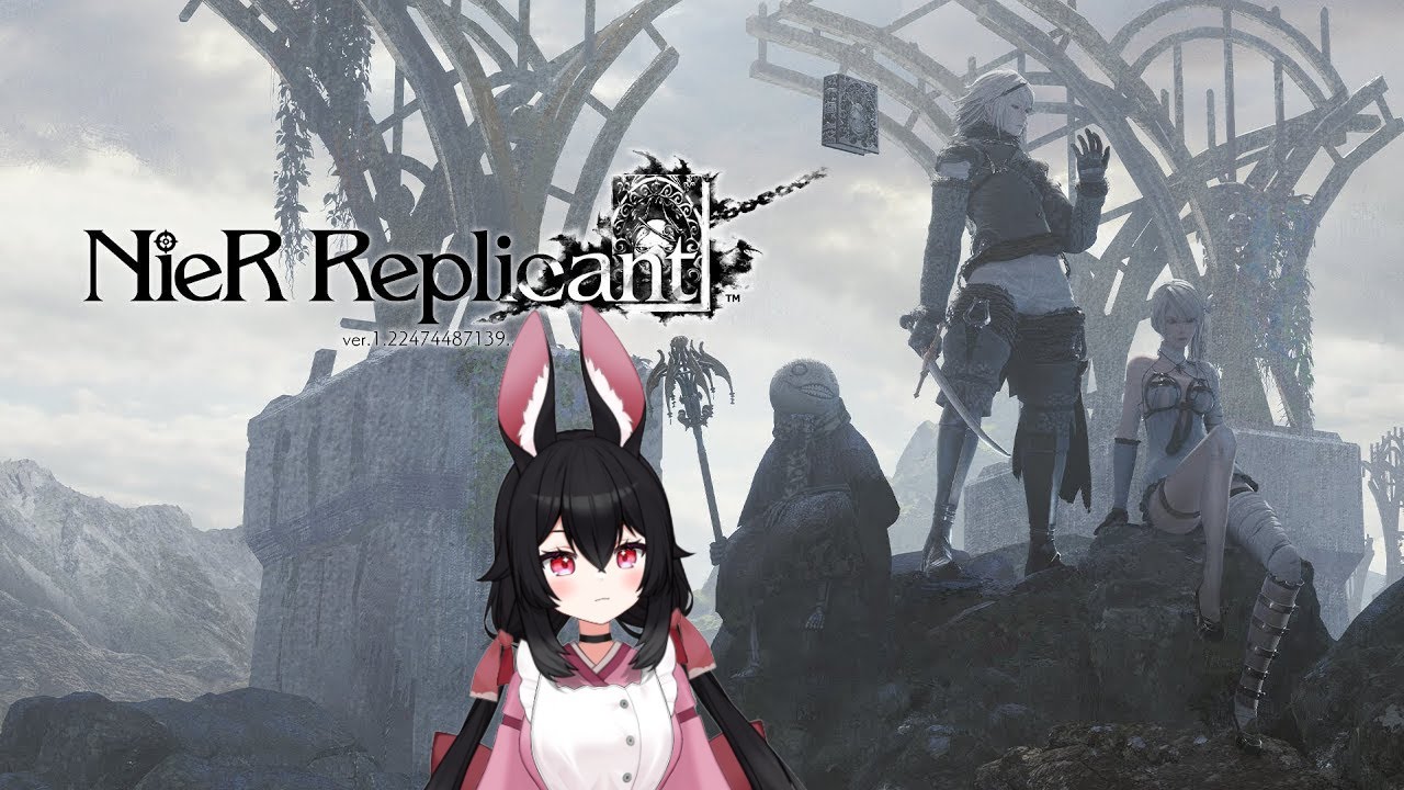 [Nier Replicant] It's My Favorite Game! Let's See How Far We Get! |Vtuber Kuro Ishida|
