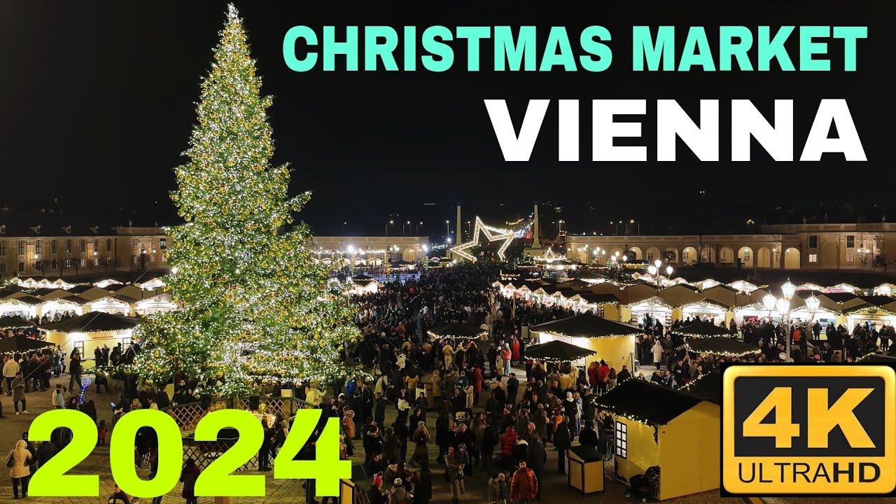 Vienna Christmas Market 2024 🇦🇹 Schönbrunn Palace