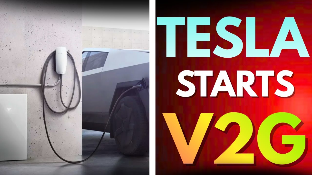TESLA ROZPOCZYNA testy V2G z Cybertruckiem &ndash; ale działa ono też w Modelu 3 i Y!