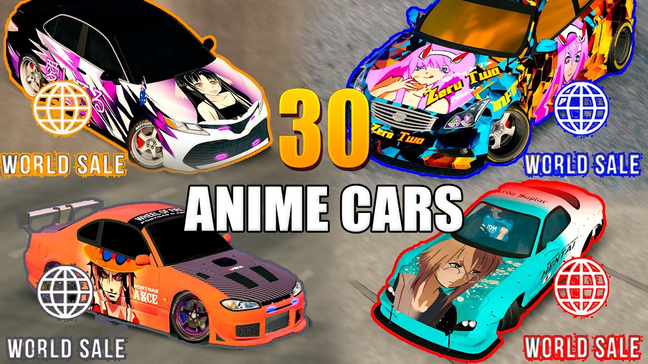 MAKING 30 *ANIME* Cars STARTING With 30.000 COINS | Car Parking Multiplayer