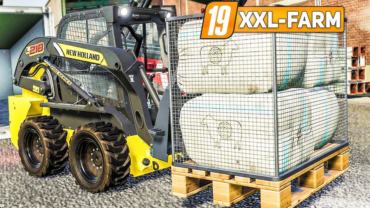 LS19 XXL Farm #41: Der große SCHAFSWOLLVERKAUF im Kompaktlader! | LANDWIRTSCHAFTS SIMULATOR 19