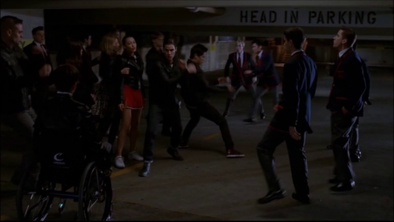 Glee - Bad (Full performance + scene) 3x11