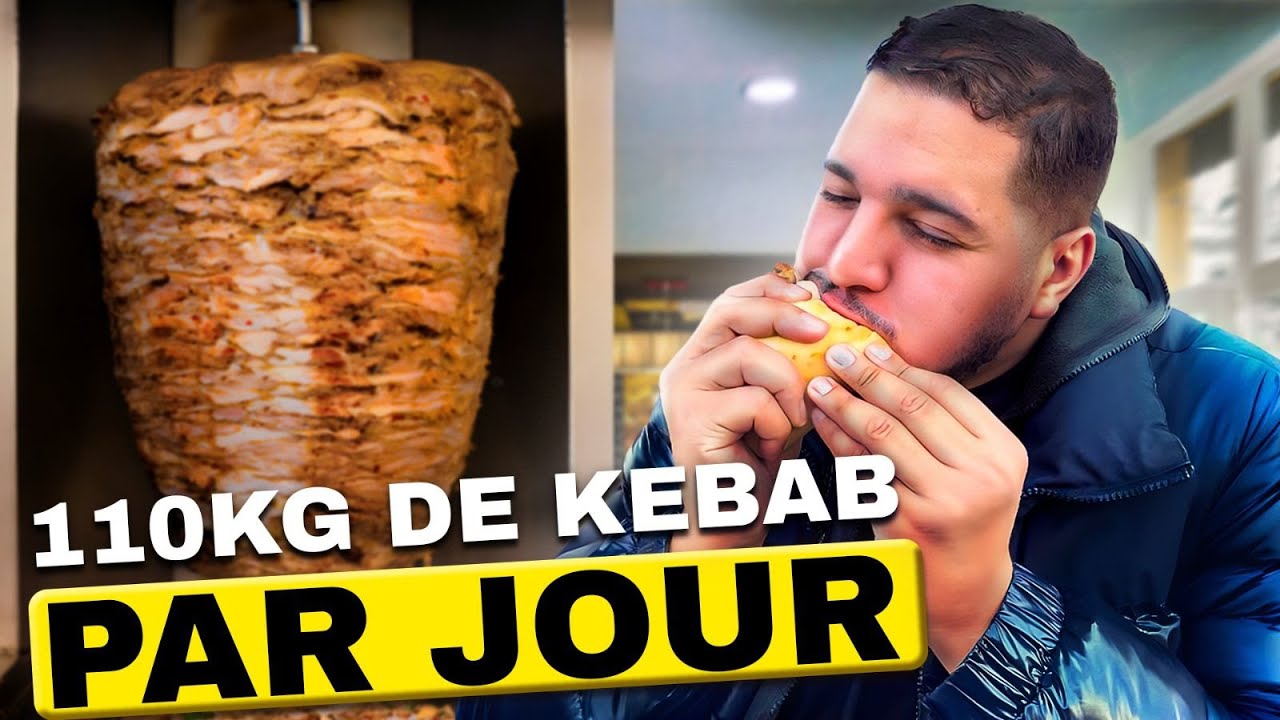 IL VEND PLUS DE 110KG DE KEBAB PAR JOUR !! Kremlin bicetre