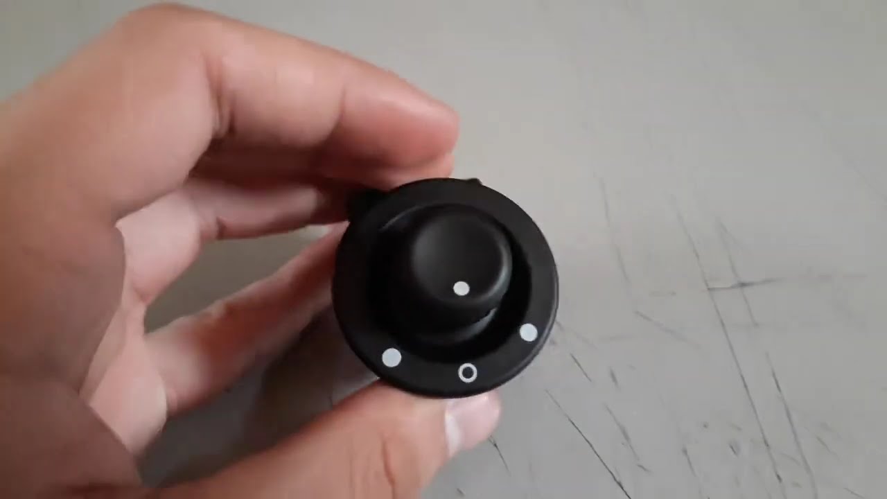 Botão Retrovisor Elétrico Renault Clio Duster Logan Sandero Master CD6650