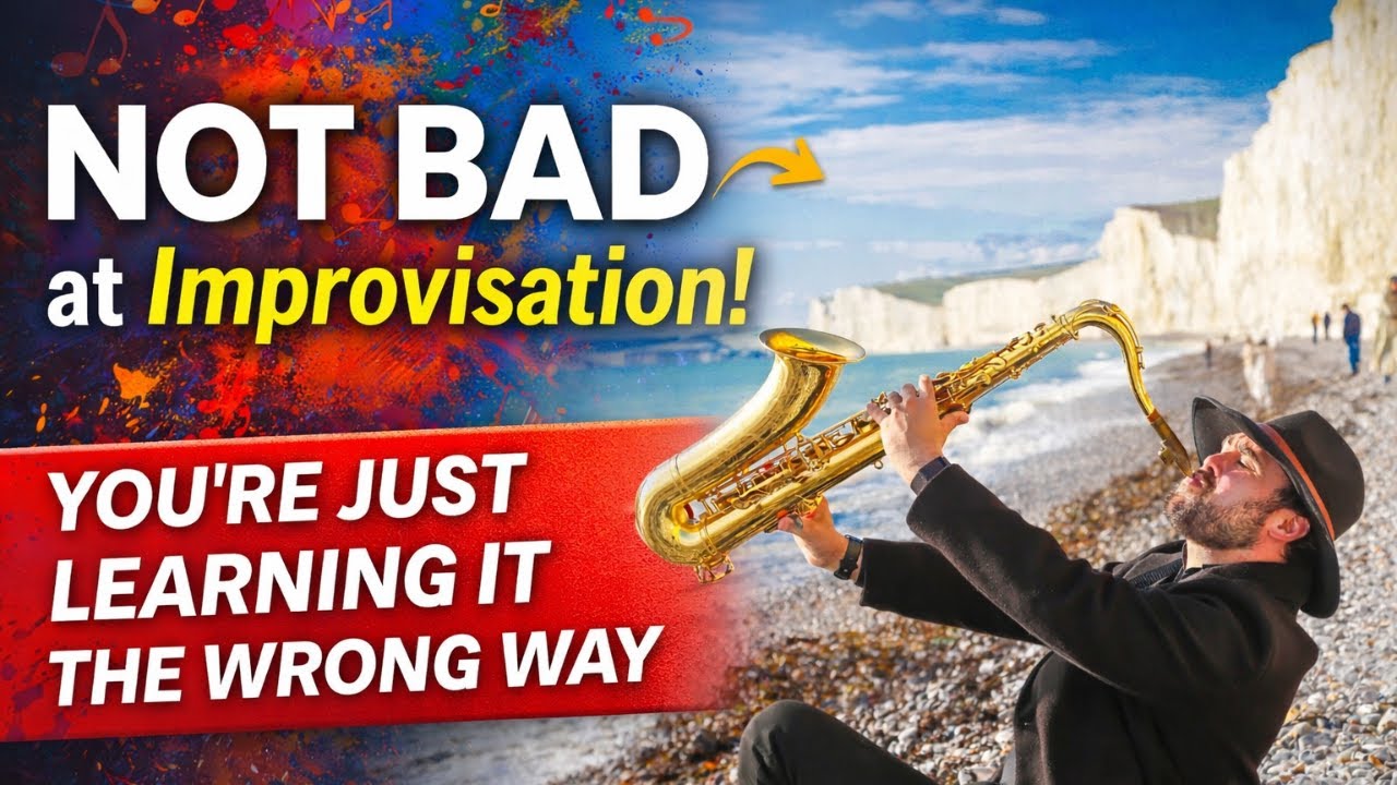 You’re Not “Bad” at Improvisation — You’re Just Learning It the Wrong Way | Sax Warm-Up Class
