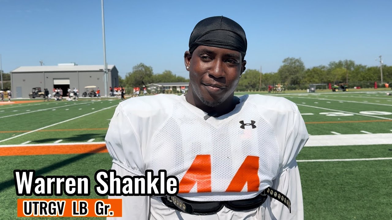 UTRGV Vaqueros Football - Interview w/ LB Warren Shankle and TE Brendon Ray
