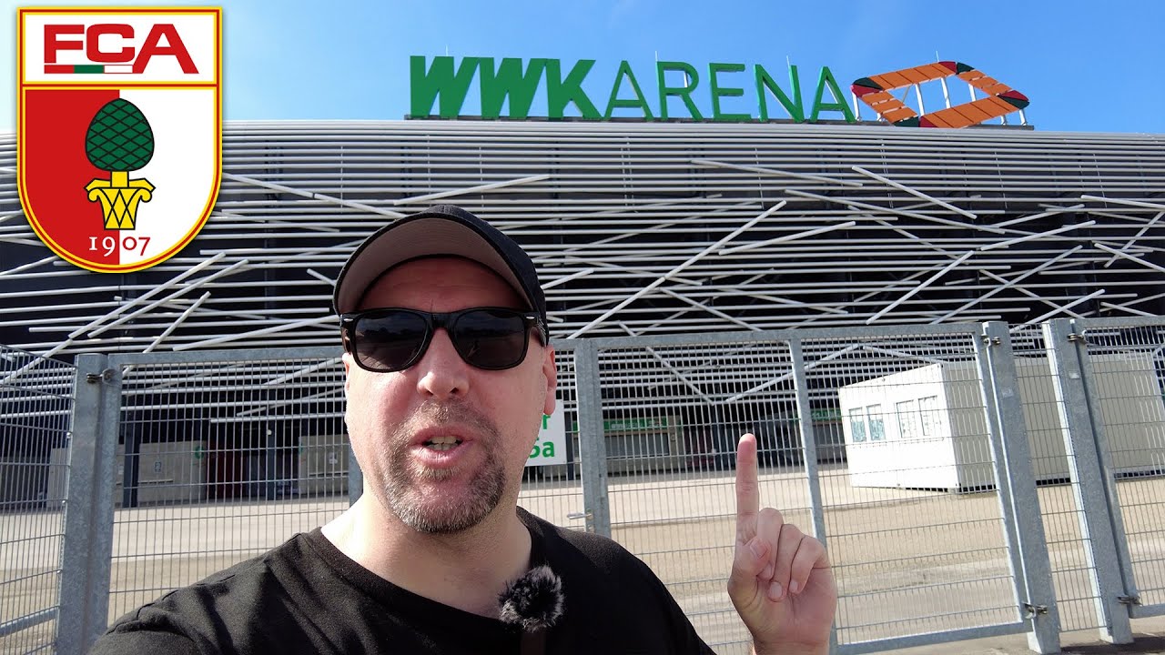 WWK ARENA Augsburg (FCA 1907) - Walkaround UM das Stadion!