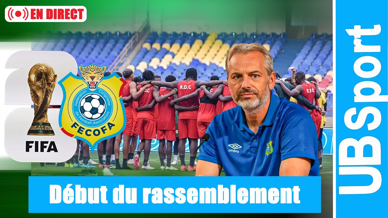 🔴EN DIRECT | CLéopards RDC : blessés et suspense avant la qualif au Mexique !