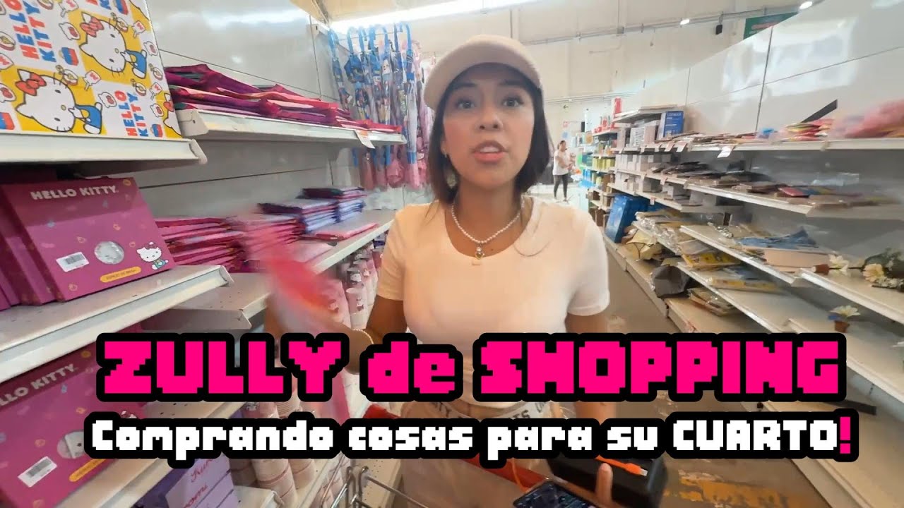 🛍️ ZULLY de SHOPPING 🏡 Compra TODO para su CUARTO! 😍✨