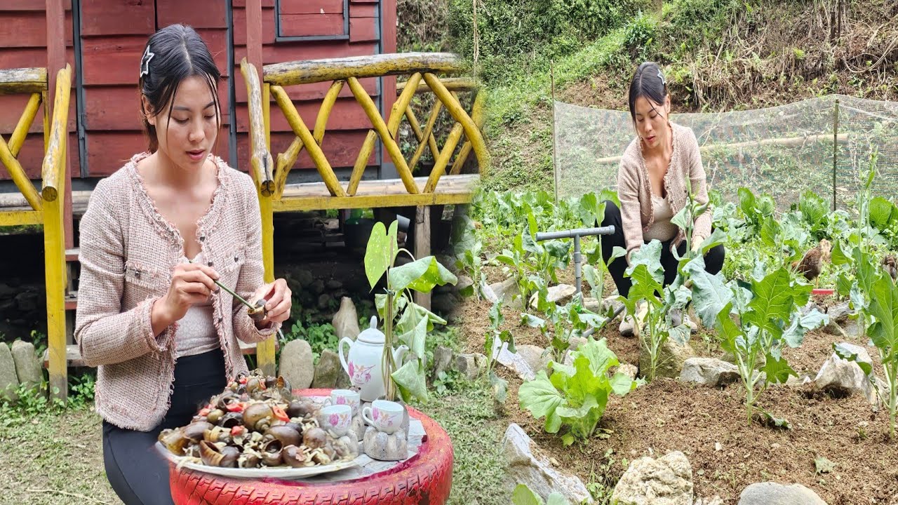 CEO left the city for the forest. Tending to the vegetable garden, cooking traditional dishes.