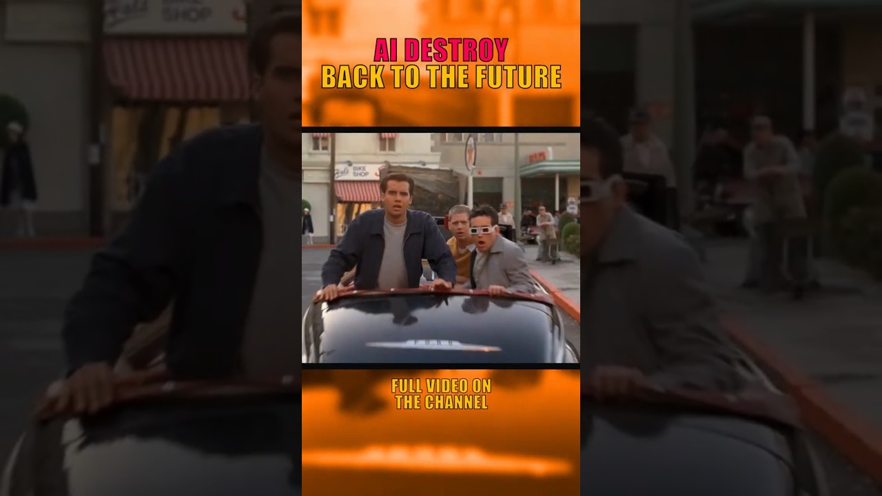 Back to the Future is Destroyed by AI: The movie is a real madness