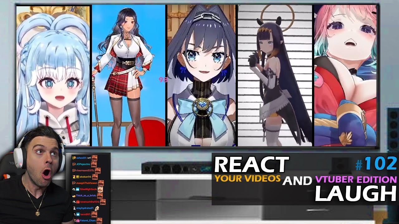 Reacting and Laughing to VTUBER clips YOU sent #102
