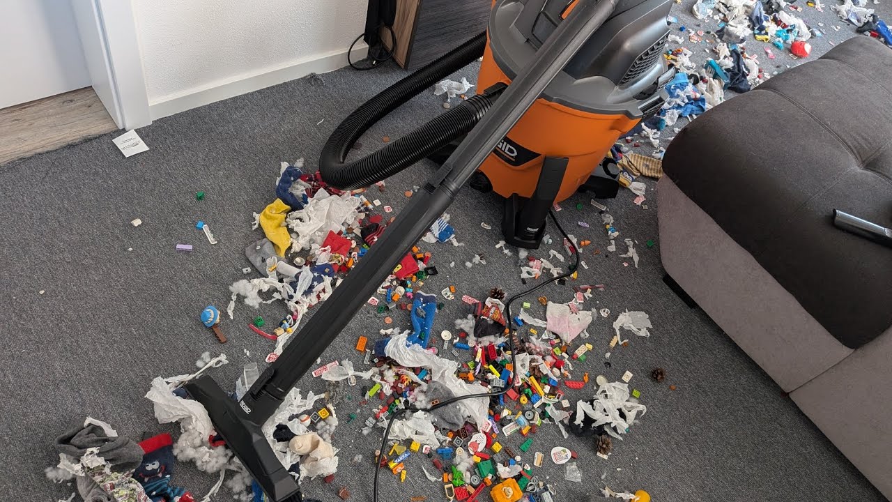 Shop Vac Fun with Ridgid HD1200 