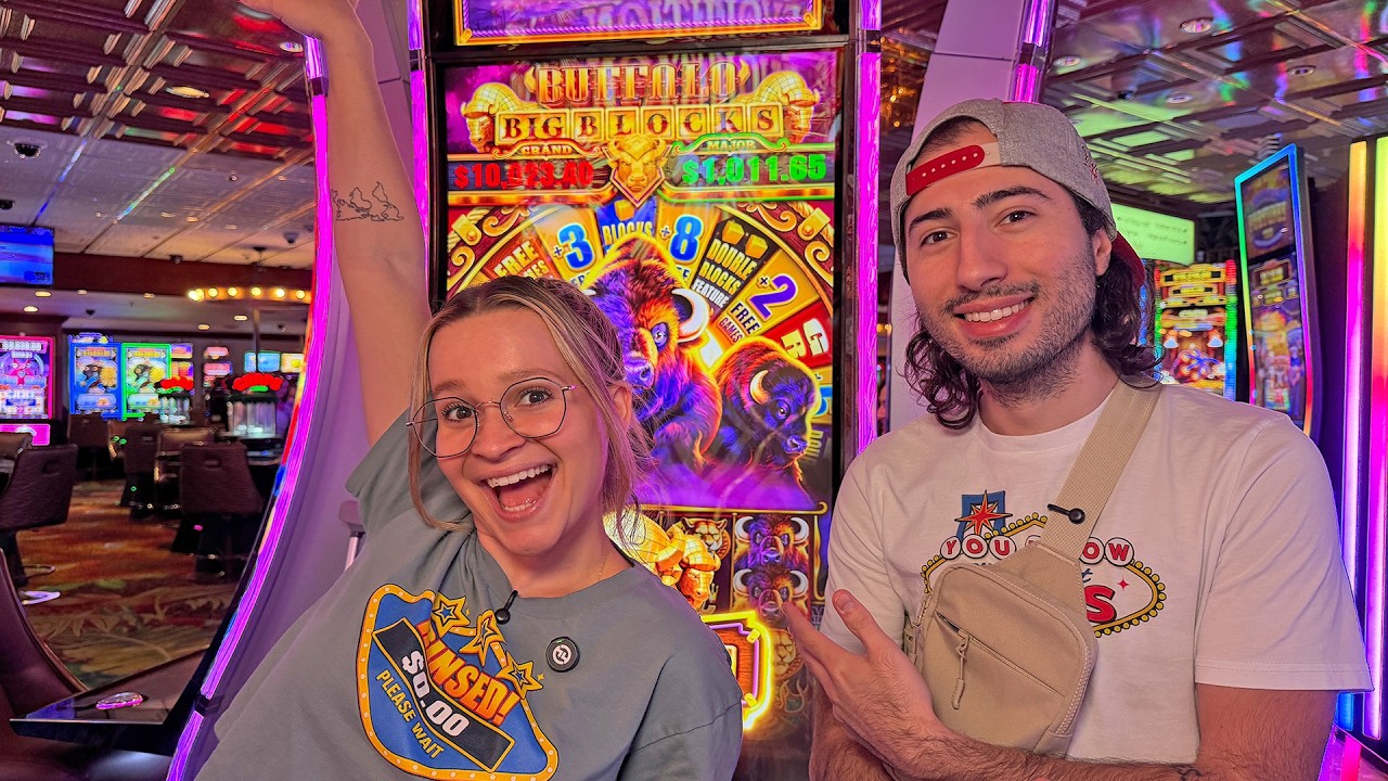 Największy jackpot w grze Buffalo w naszej karierze!
