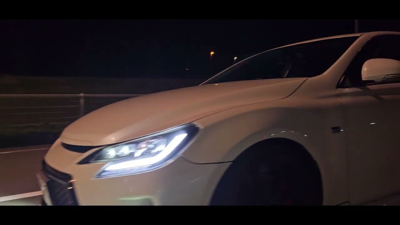 【４K】GRX130　Mark X G's　run at night　 　Wiz Khalifa - Hype Me Up