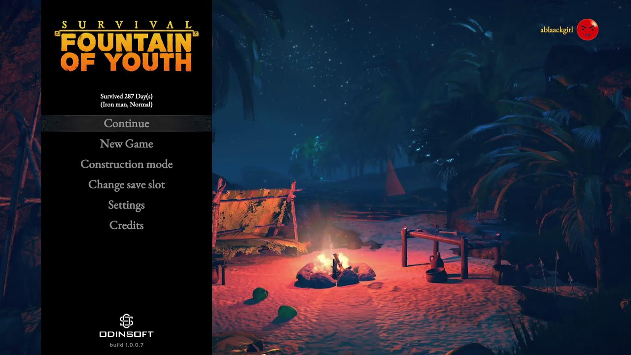 SURVIVAL: Fountain of Youth w/ a blaack girl GAMING LIVE