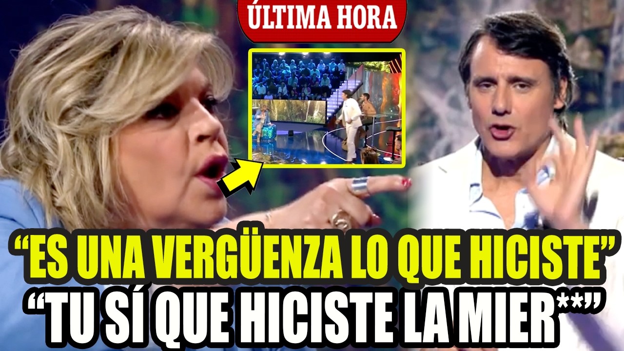 ¡GRAVÍSIMA PELEA! TERELU CAMPOS FULMINADA SE ENCARA EN DIRECTO POR ION ARAMENDI ALEX GHITA