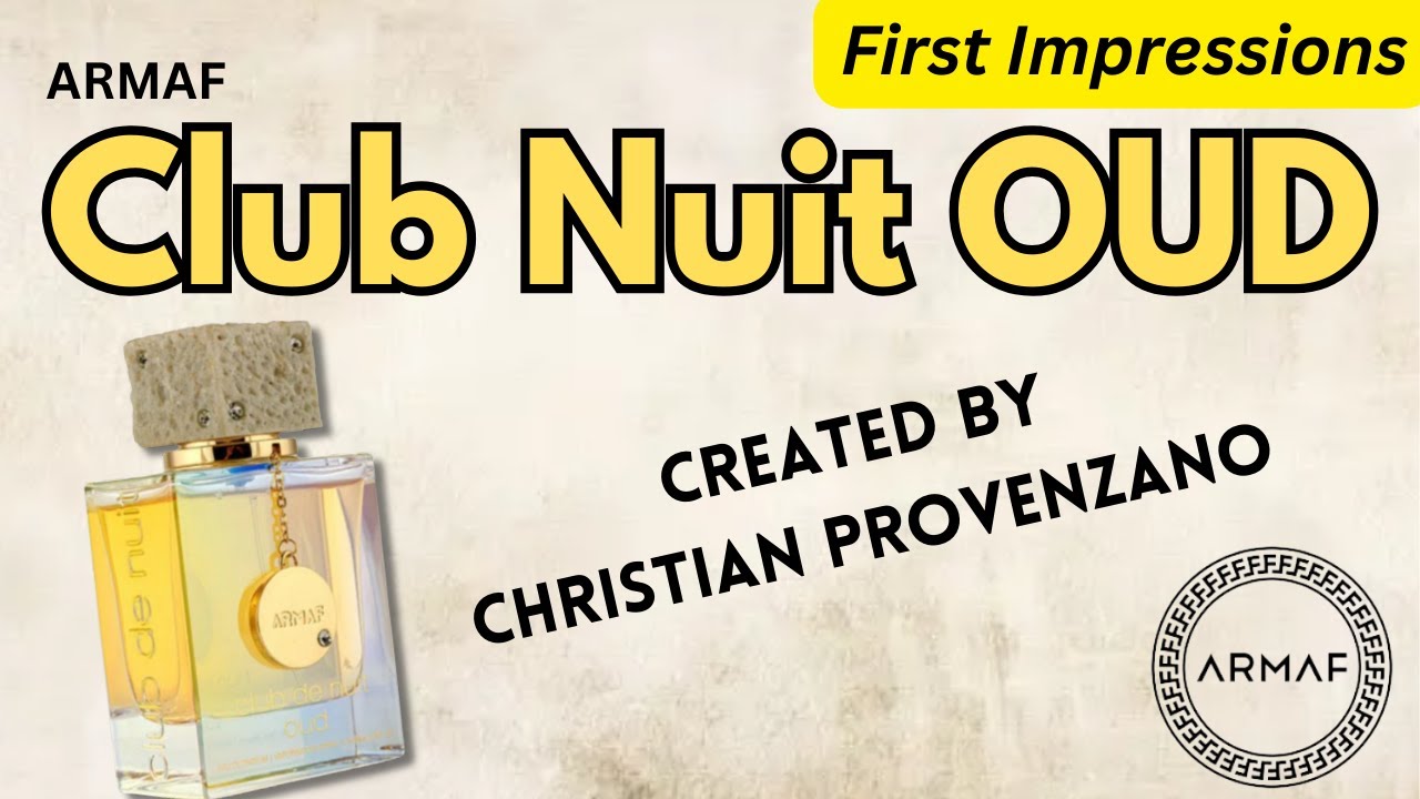Club Nuit Oud by Armaf | Christian Provenzano | New launch from Armaf | Premium Product #fragrance