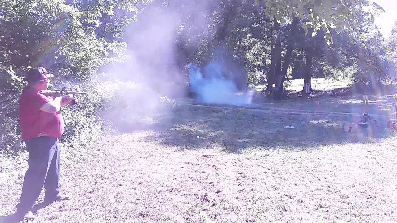 Slide-Fire AR-15 Beta C-Mag Dump