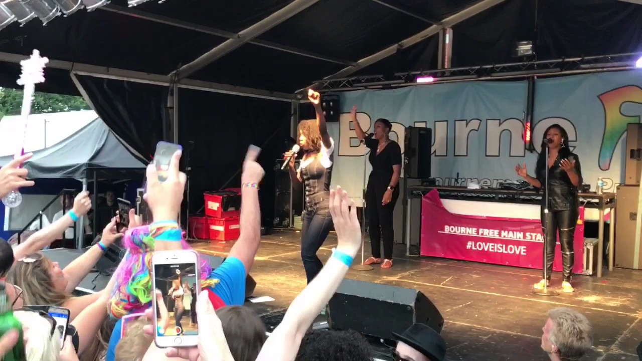 Bournemouth Pride 'Bourne Free' Parade / Heather Small / Livin' Joy / Phatts & Small