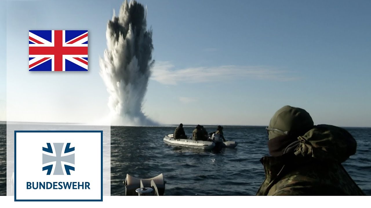 Mine Clearance Divers Demolish Naval Mines - Bundeswehr