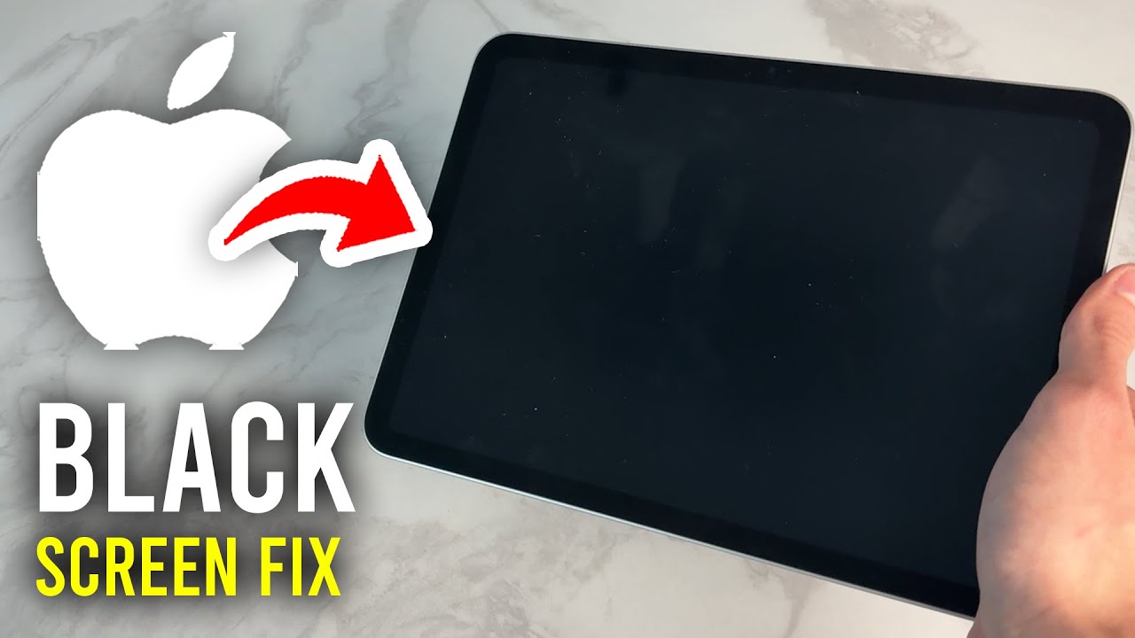 How To Fix iPad Black Screen - Full Guide