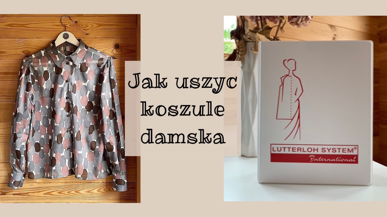 Jak uszyc koszule damska #koszula #szycie #zlotykroj
