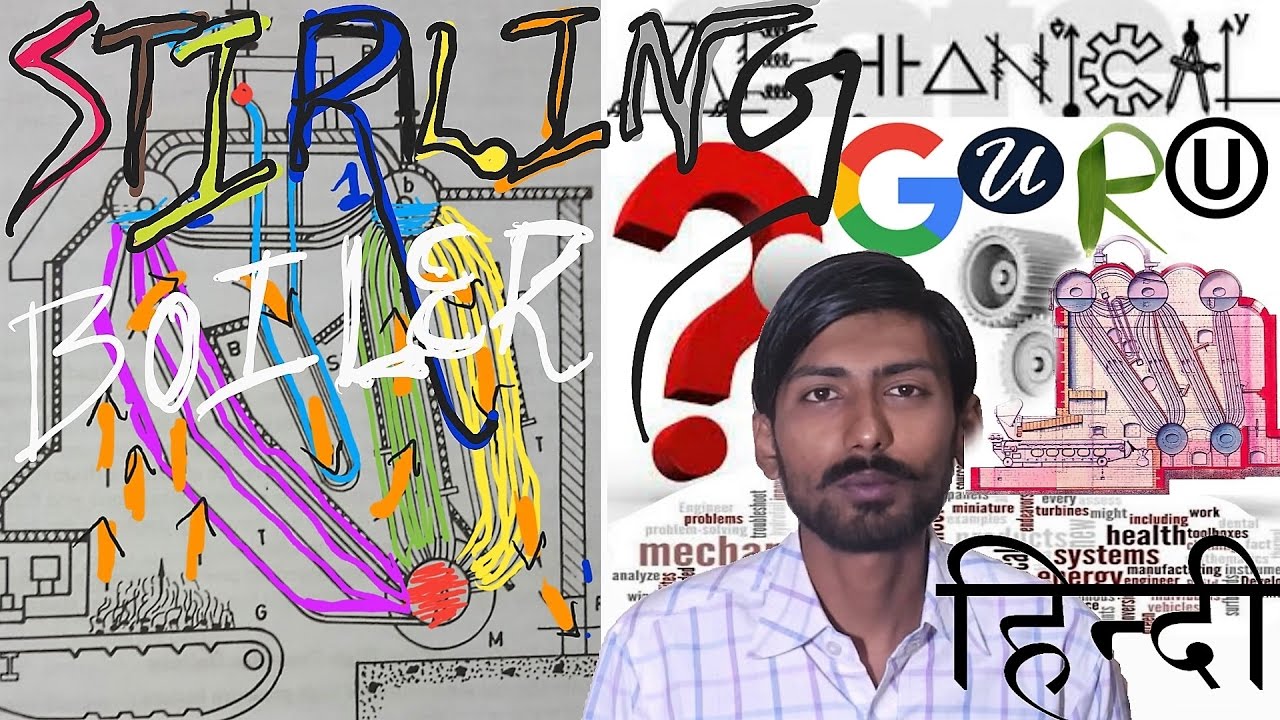 [HINDI] STIRLING BOILER | AUXILLARY BOILER| WORKING OF STIRLING BOILER WITH OPERATING PARAMETERS