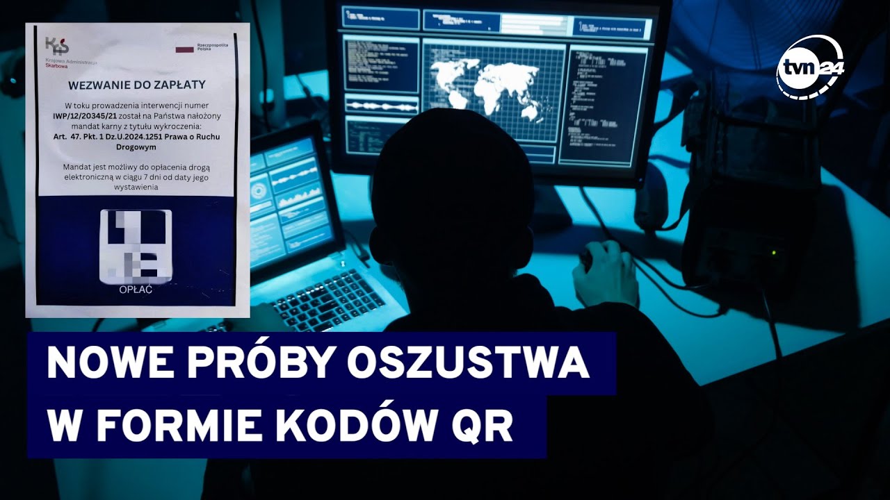 Fałszywe wezwania do zapłaty mandatu. Urzędnicy i policja ostrzegają @TVN24