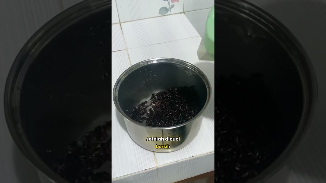 Mau Masak Beras Hitam Tapi Biar Pulen?! Begini Caranya! 😍