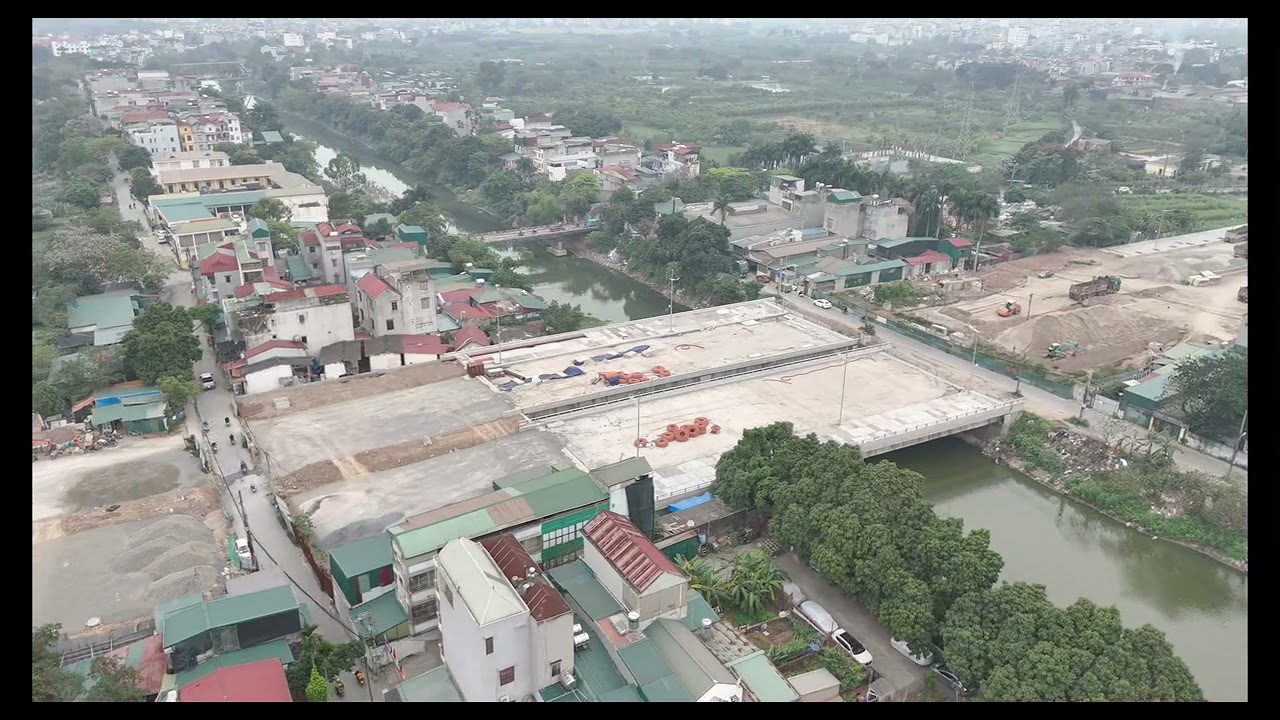 Tiến độ thi công cầu Noi đường Tây Thăng Long tháng 3.2026