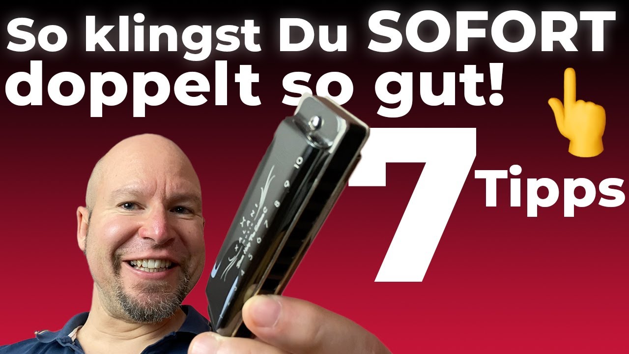 Mundharmonika Lernen: 7 Tipps damit Du sofort besser klingst (einfach umzusetzen)