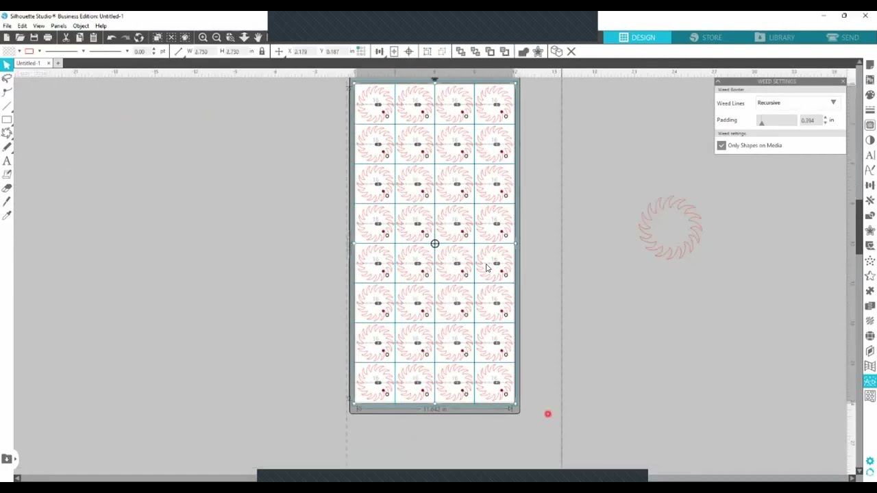 How to Use Automatic Weeding Lines With Silhouette Business Edition From Creative Design & Supply