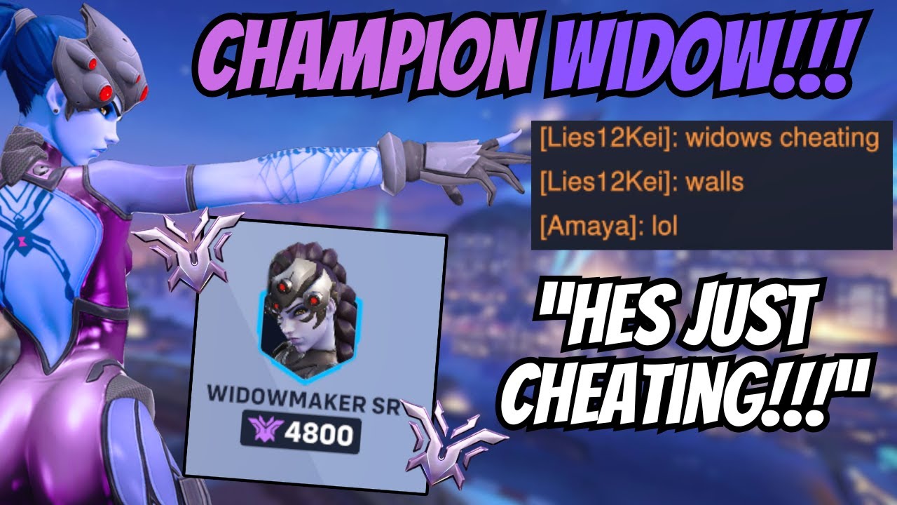 CHAMPION WIDOWMAKER Gets Accused of CHEATING Again...(ft. z4ch_ow)