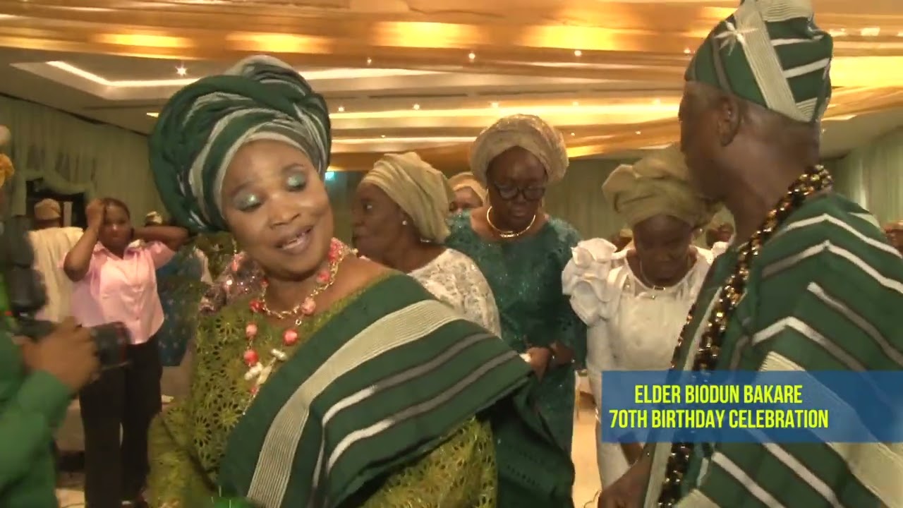The 70th  Birthday of Elder Biodun Bakare  Please click on the subscribe button 