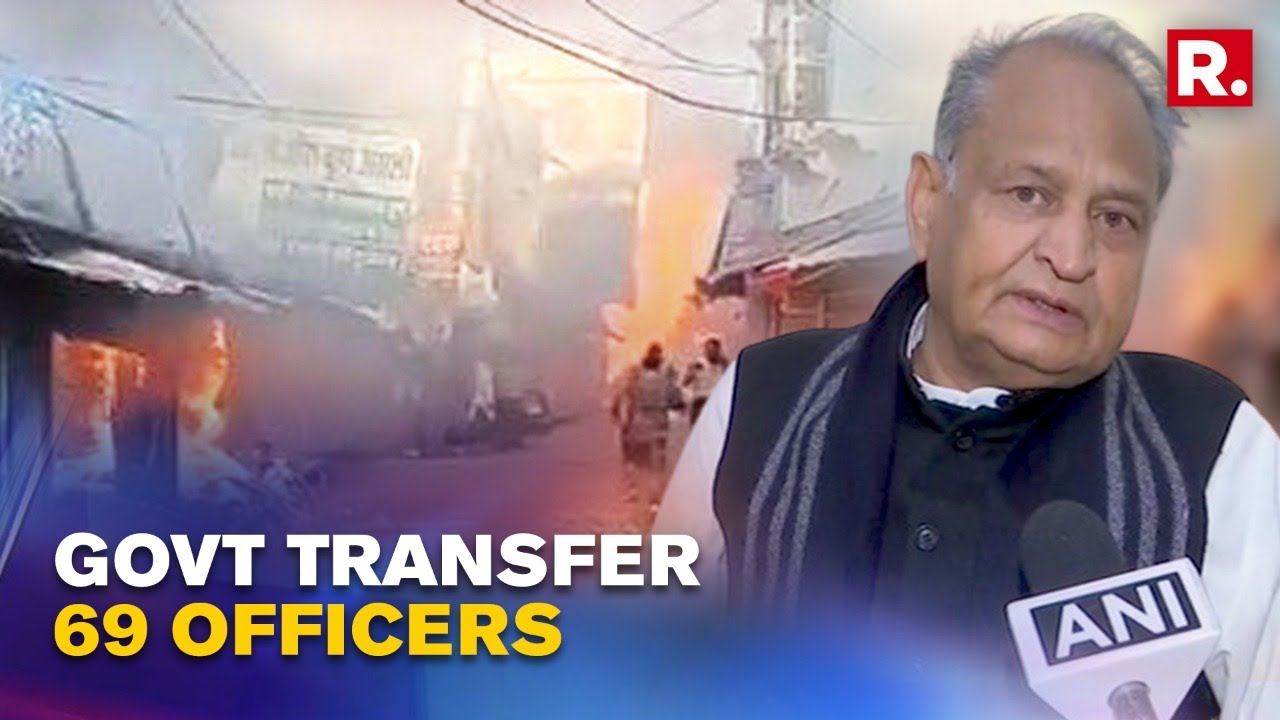 Rajasthan Govt Transfers 69 Officers After Violence, Karauli Gets A New Collector