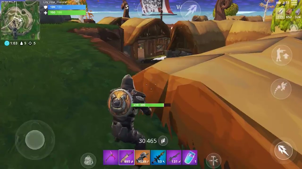 Fortnite CH1S5 Mobile Gameplay (August 2018)
