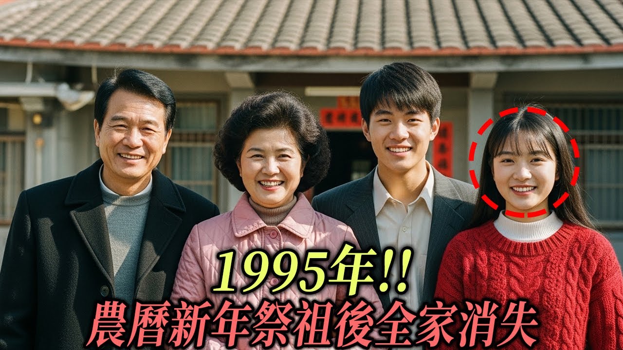 1995年!! 農曆新年祭祖後全家消失，5年後棺材蓋上出現令人毛骨悚然的真相