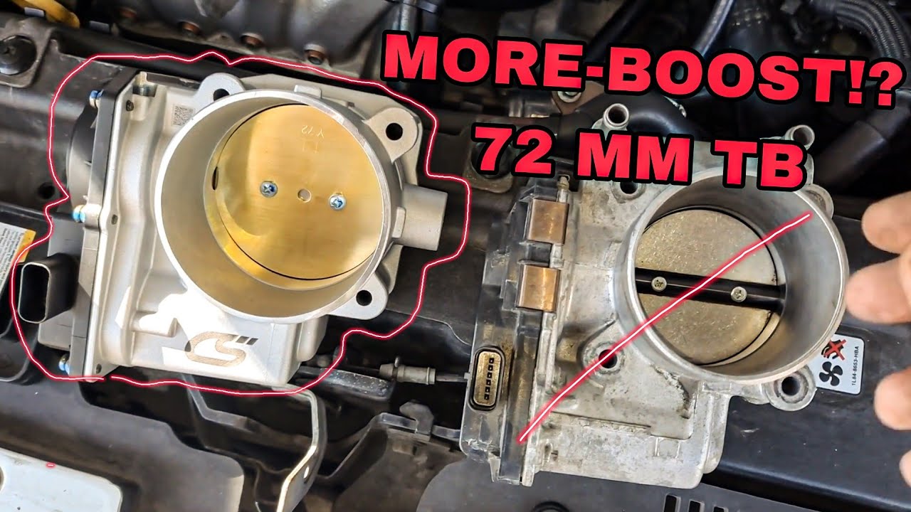 72 MM throttle body install