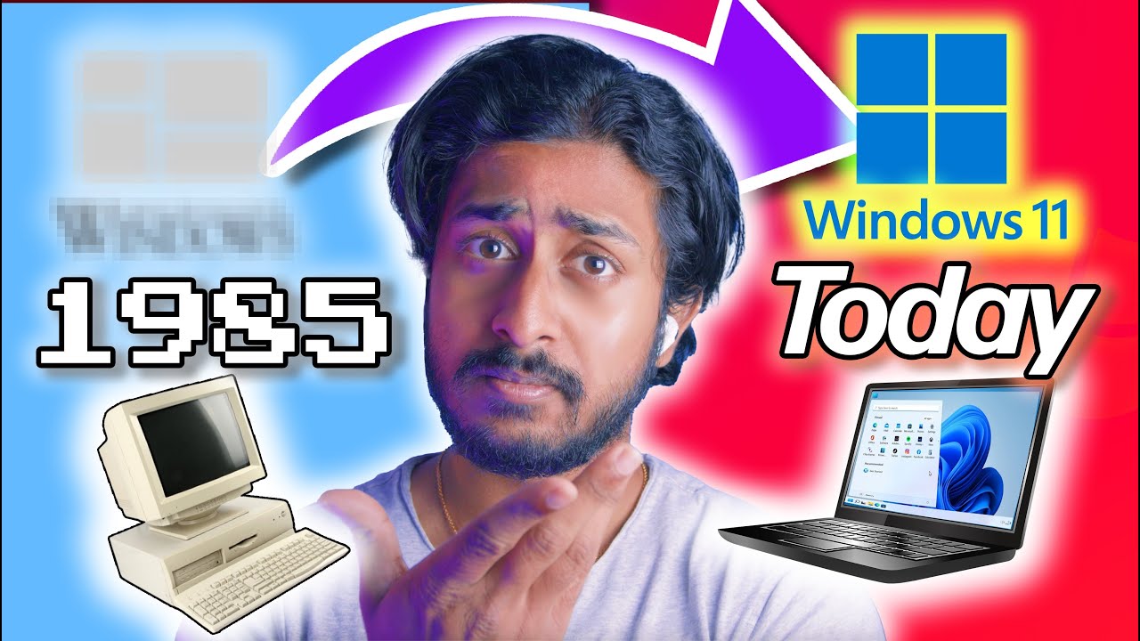 I Tried Using EVERY WINDOWS RELEASE (1985-2021)!!!