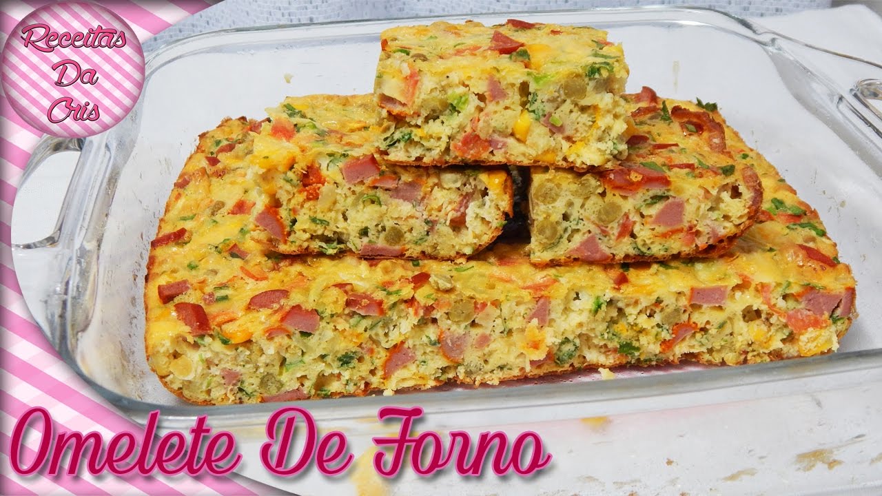 [ESPECIAL DE FÉRIAS] OMELETE DE FORNO | RECEITAS DA CRIS