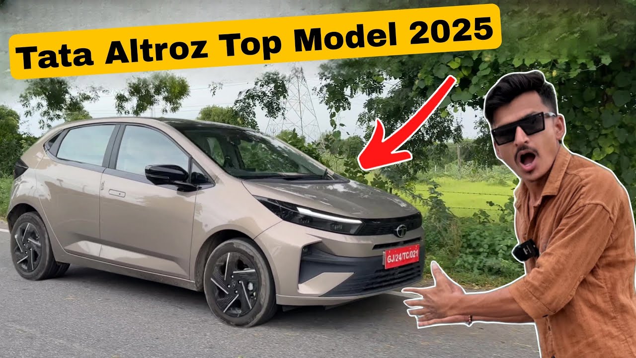 Tata Altroz Facelift 2025 | Tata Altroz Top Model CNG Drive Review