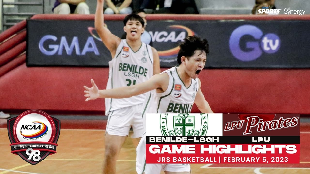 NCAA Season 98 | Game Highlights: LSGH vs LPU | February 5, 2023 | Jrs Basketball Tournament