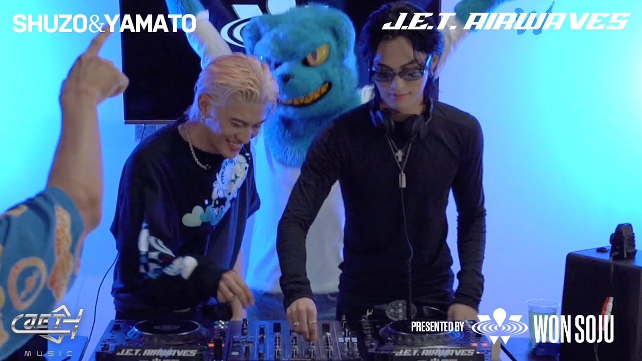 [J.E.T. AIRWAVES] SHUZO&YAMATO– DJ set