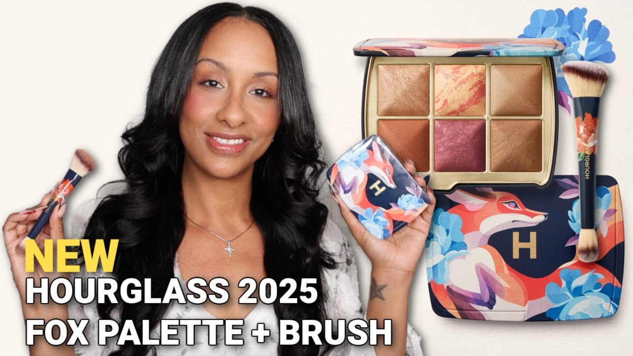 Hourglass Ambient Lighting Edit Fox 🦊 2025 + Brush II | Обзор и сравнение | Mo Makeup Mo Beauty