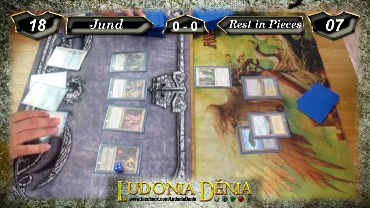 Magic (MTG) Legacy: Jund vs Rest in Pieces, en Ludonia