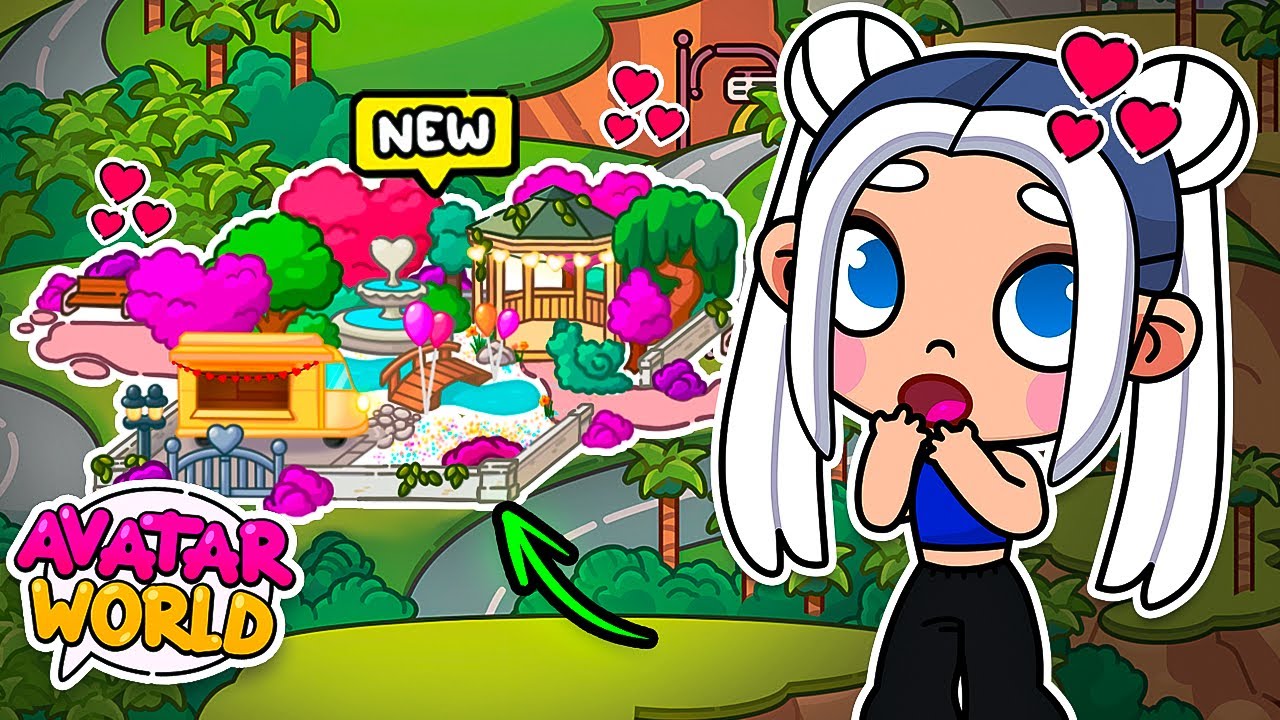 NEW! 🩷 LOVERS PARK!? NEW SECRETS AND BUGS IN AVATAR WORLD