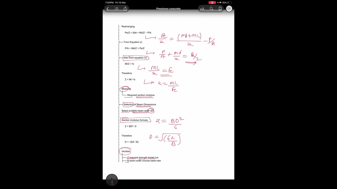 Prestressed concrete part 5